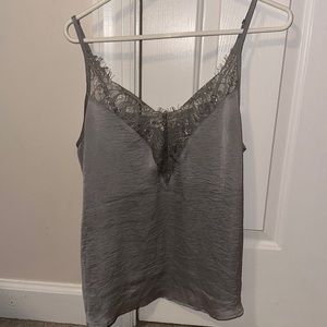 The Impeccable Pig lace satin tank top